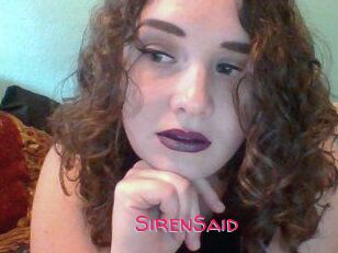 SirenSaid